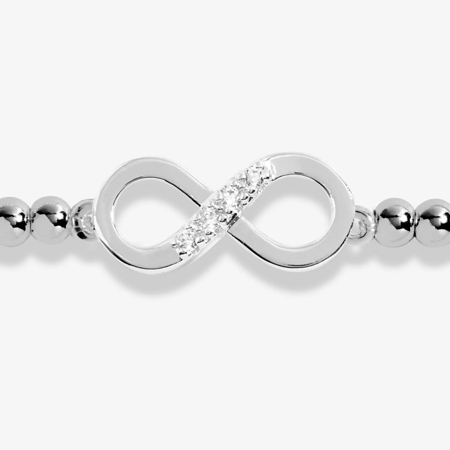 A Little Forever Silver Plated Bracelet 7414 Joma Jewellery