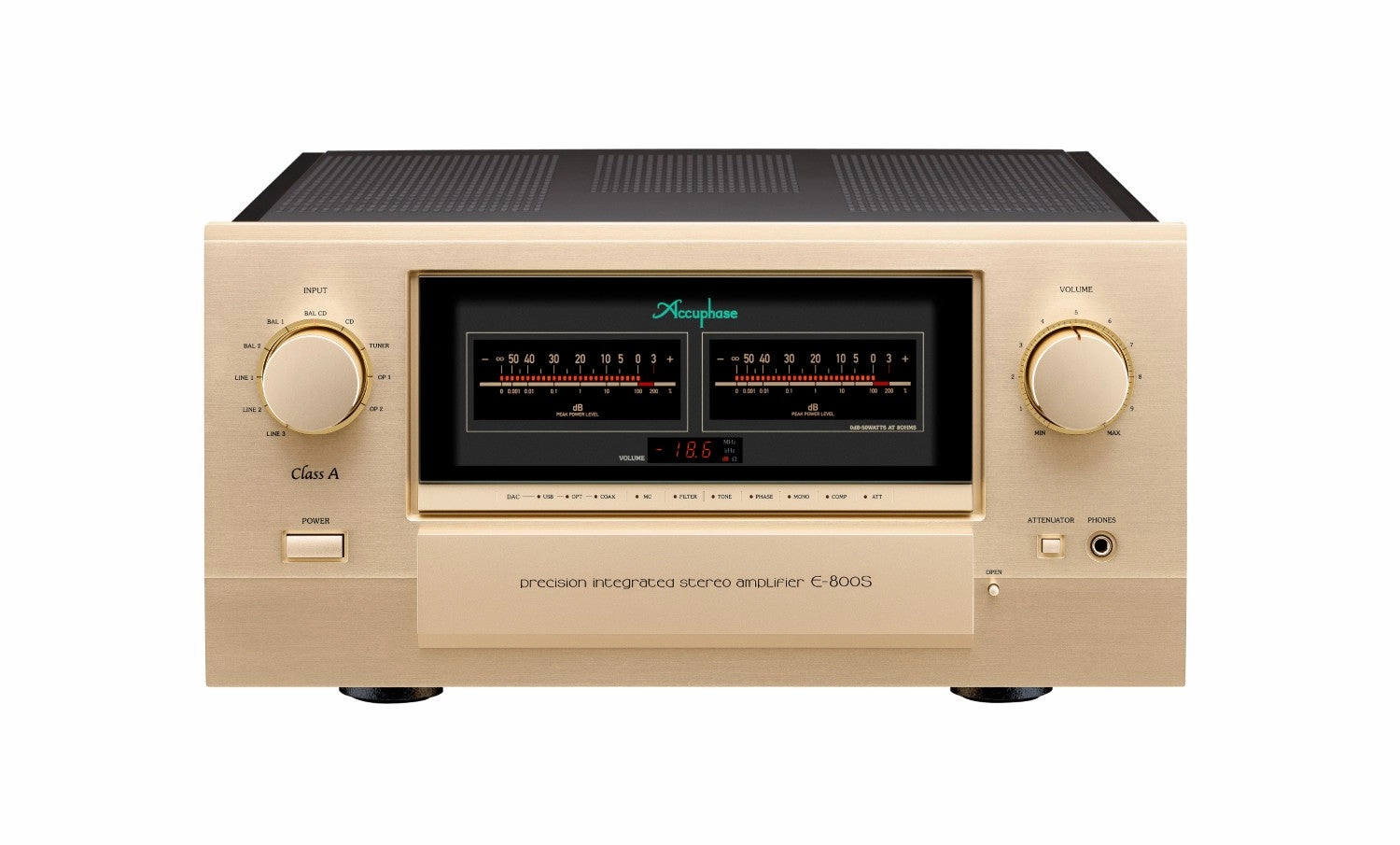 Accuphase E-800S Class A Integrated Amplifier Amplifiers,Audio Amplifiers,Stereo Amps