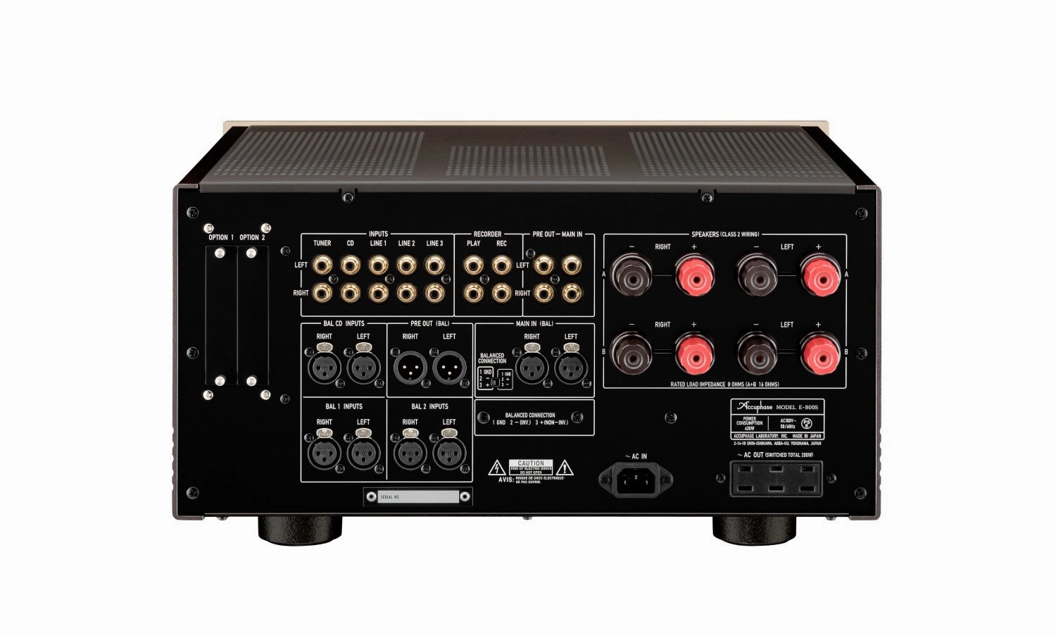 Accuphase E-800S Class A Integrated Amplifier