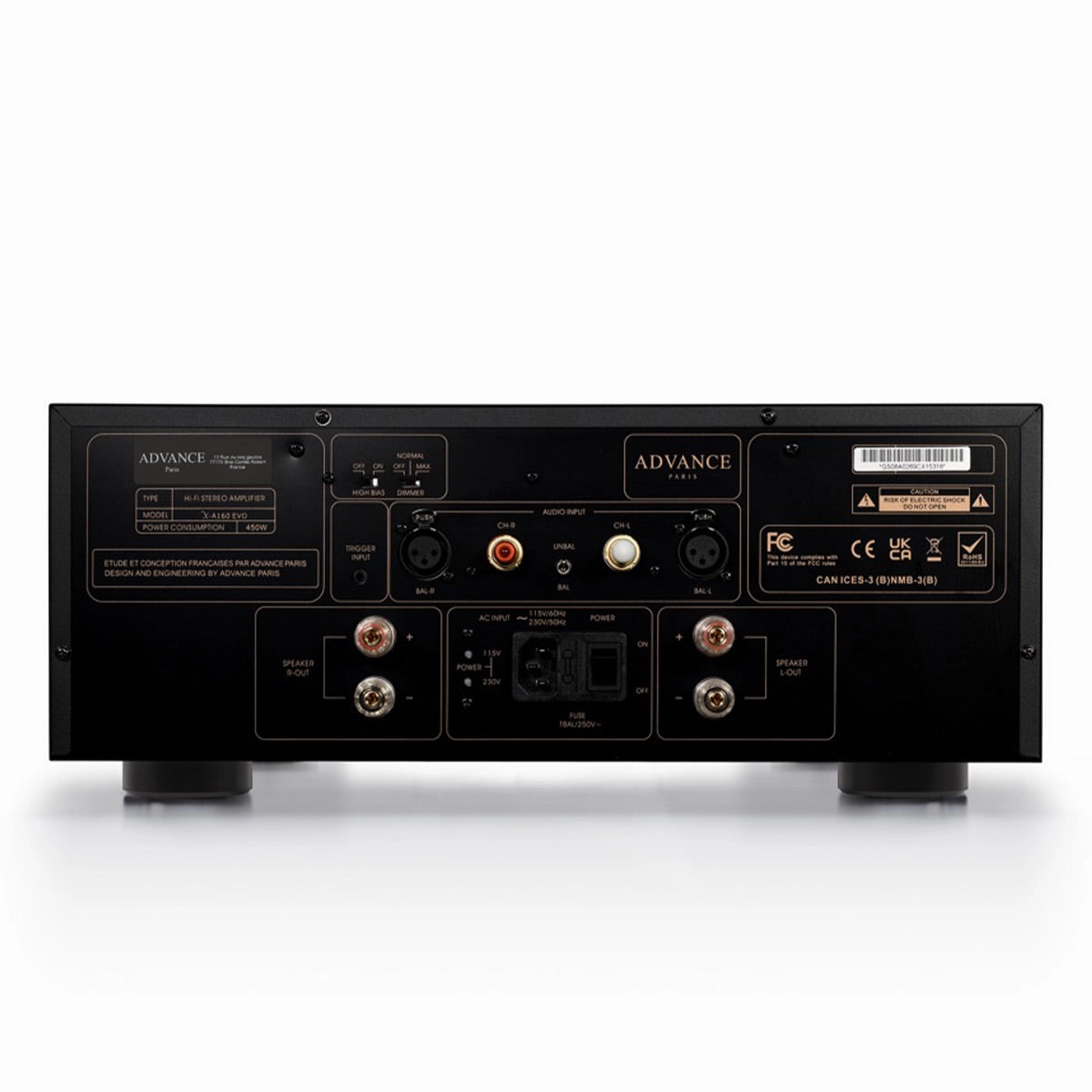 Advance Paris X-A160 EVO Stereo Amplifier