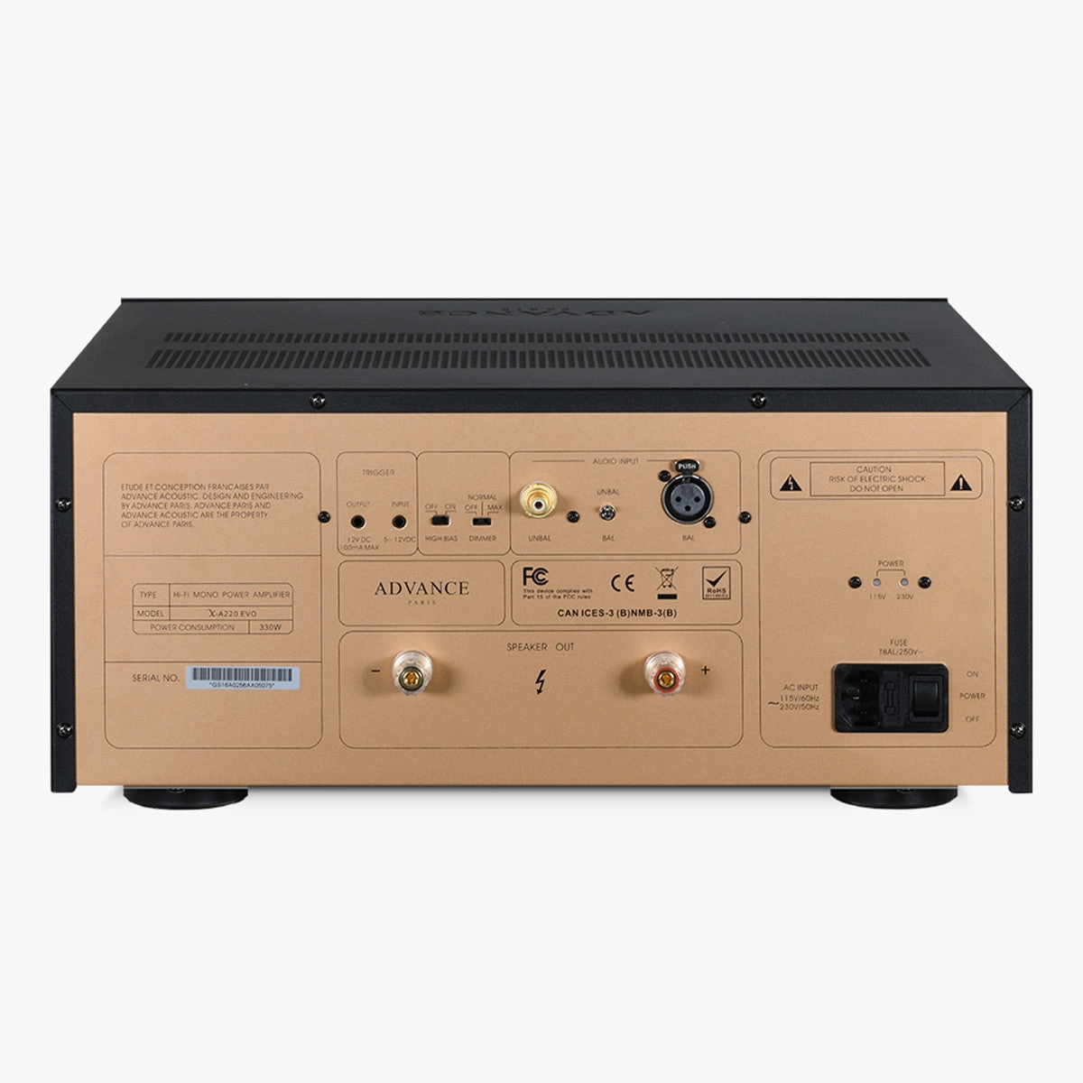 Advance Paris X-A220 EVO Mono Block Amplifier