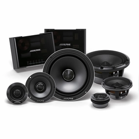 Alpine HDZ-653 Status Series 6.5" 3-Way Component Speaker System