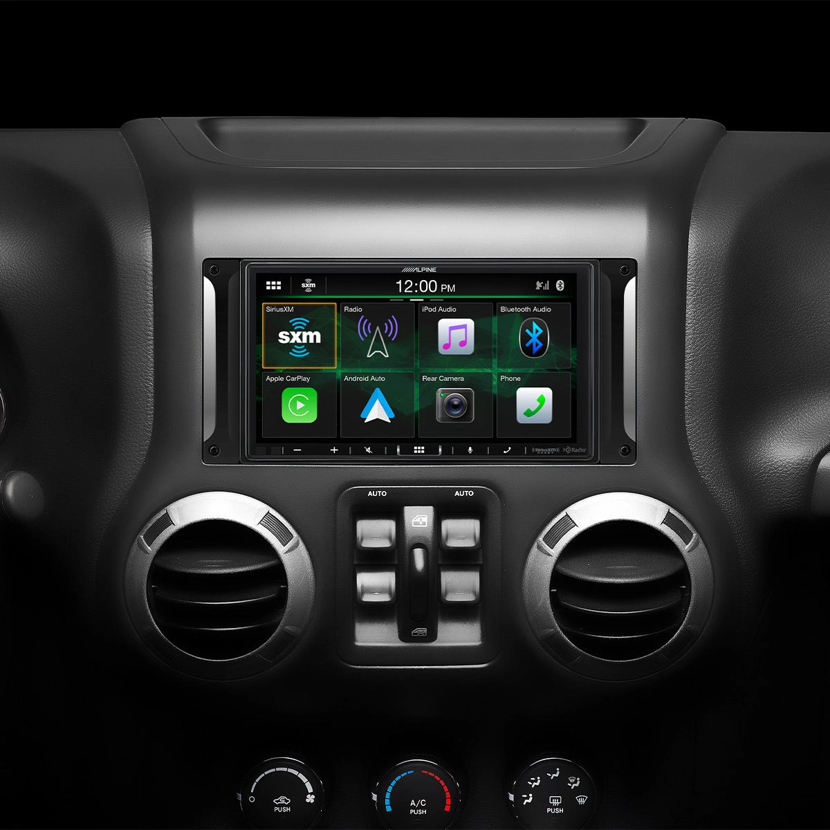 Alpine i407-WRA-JK 7" Multimedia Receiver for 2007-2018 Jeep Wrangler