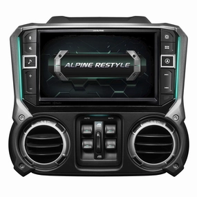 Alpine i509-WRA-JK 9" Weather-Resistant Media Receiver for 2011-2018 Jeep&reg; Wrangler Car audio,Automotive Audio,Car Stereo