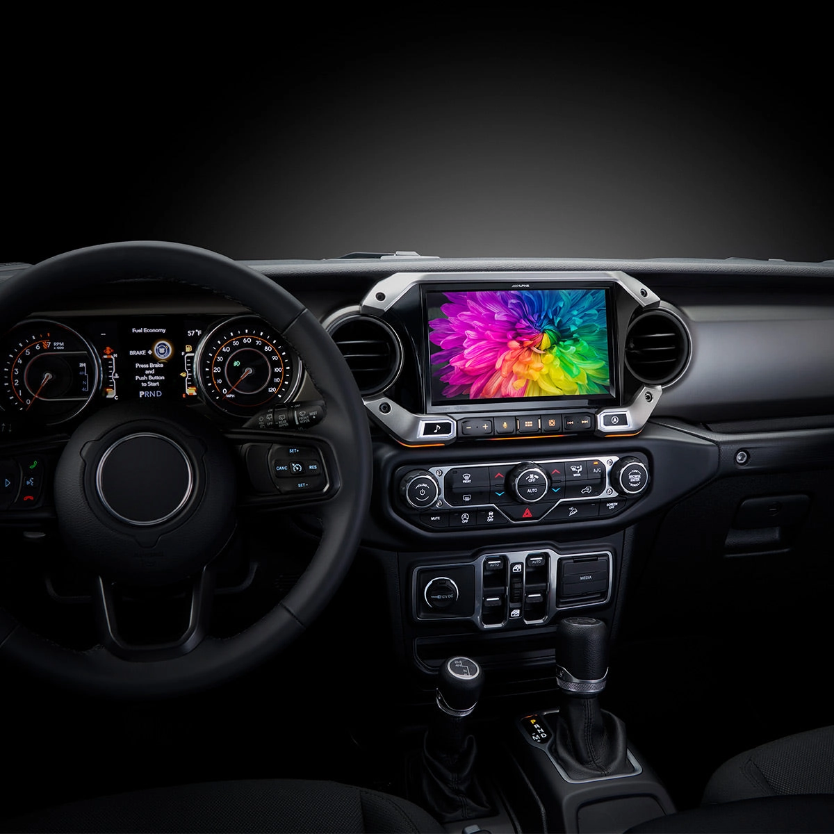 Alpine i509-WRA-JL 9" Multimedia Receiver for 2018 - Up Jeep Wrangler & 2020 - Up Gladiator
