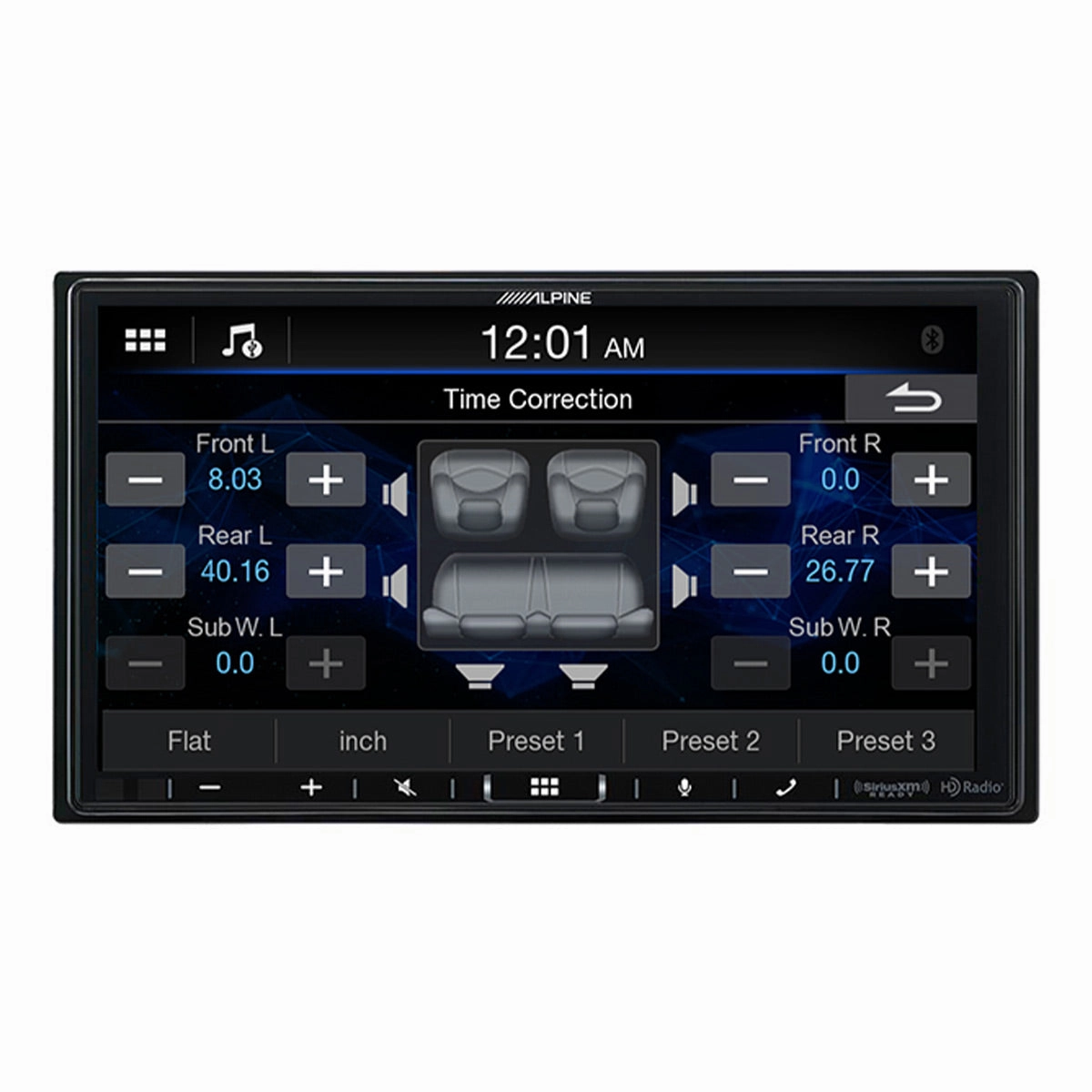 Alpine iLX-407 7" Shallow-Chassis Multimedia Receiver
