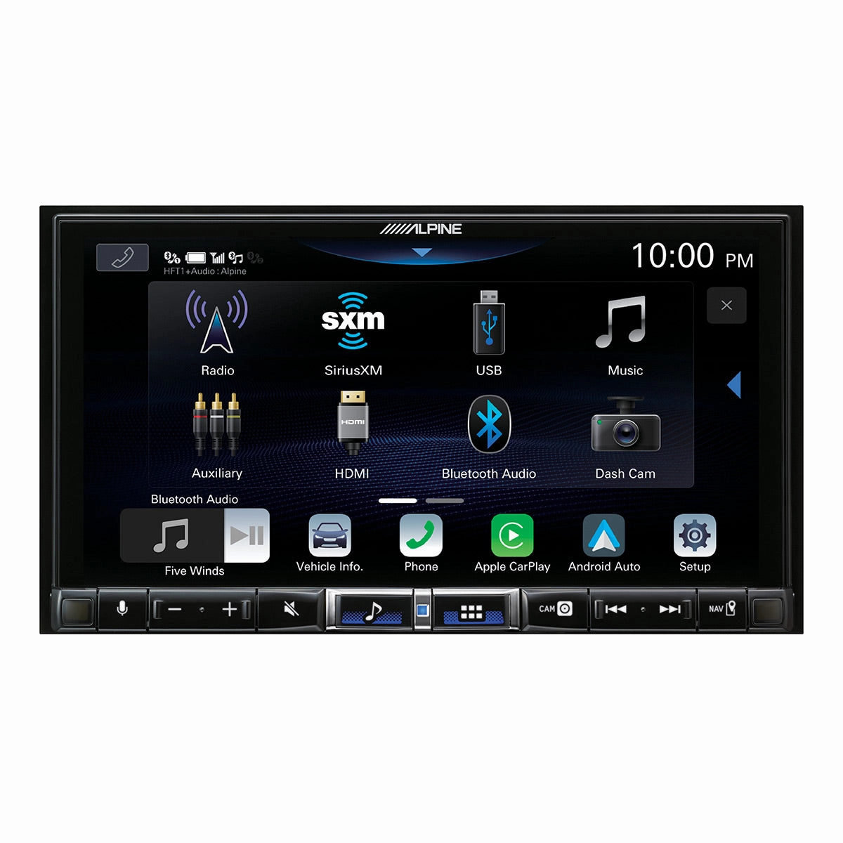 Alpine iLX-507 7" Hi-Res Digital Multimedia Receiver