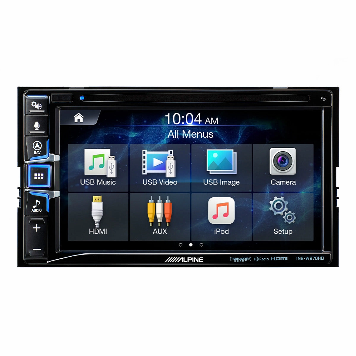 Alpine INE-W970HD 6.5" CD/DVD Receiver with GPS