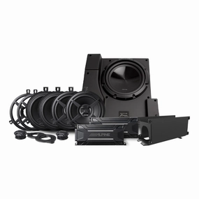 Alpine PSS-22WRA Unlimited Sound System Upgrade for 2011-2018 Jeep Wrangler JK Unlimited Closed Back Headphones,Noise-isolating Headphones,Sealed Cans