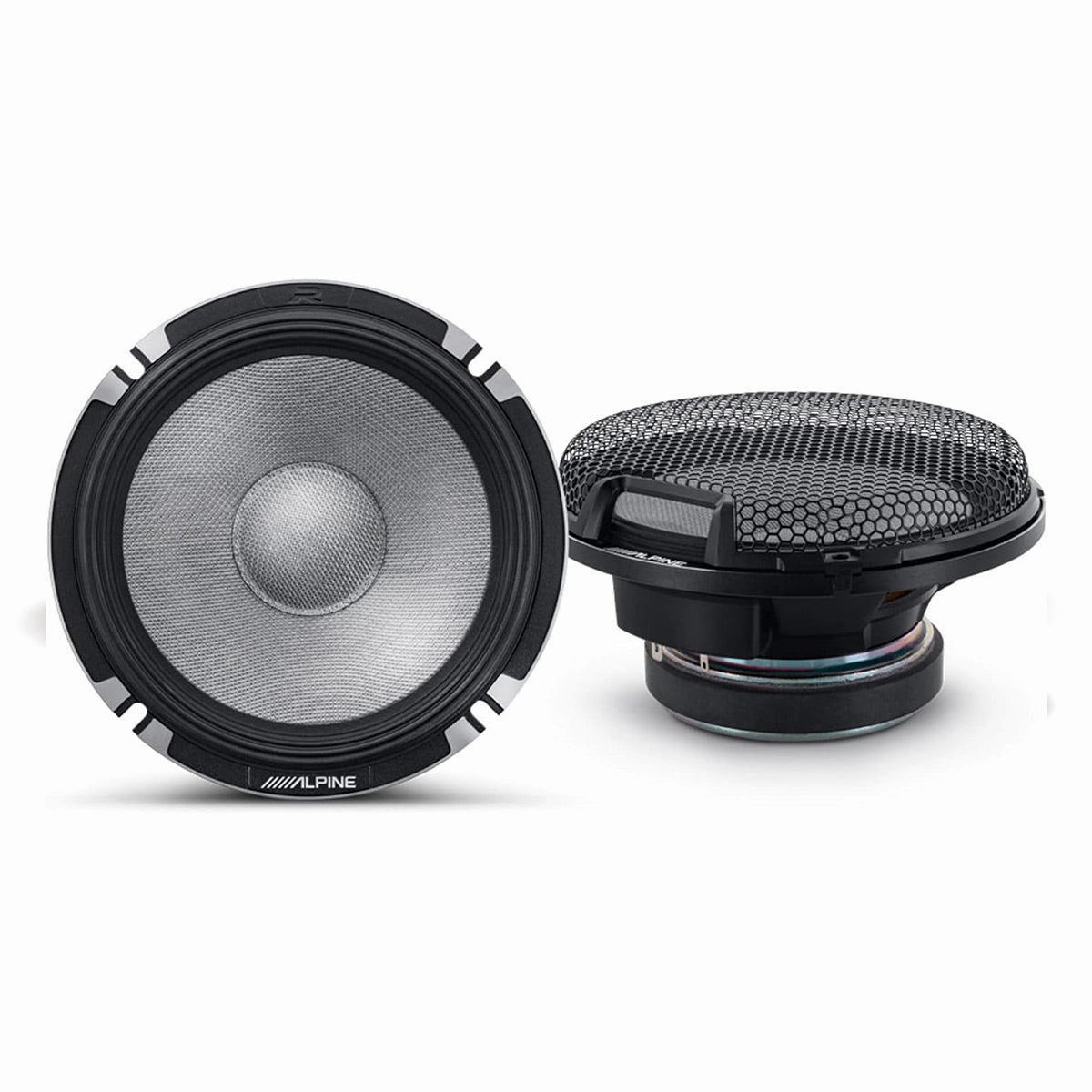 Alpine R2-S653 R-Series Pro 3-Way Component Speaker Set