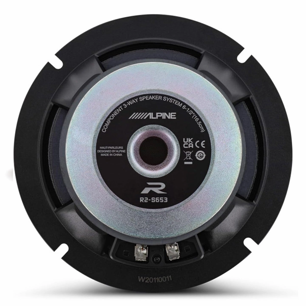 Alpine R2-S653 R-Series Pro 3-Way Component Speaker Set