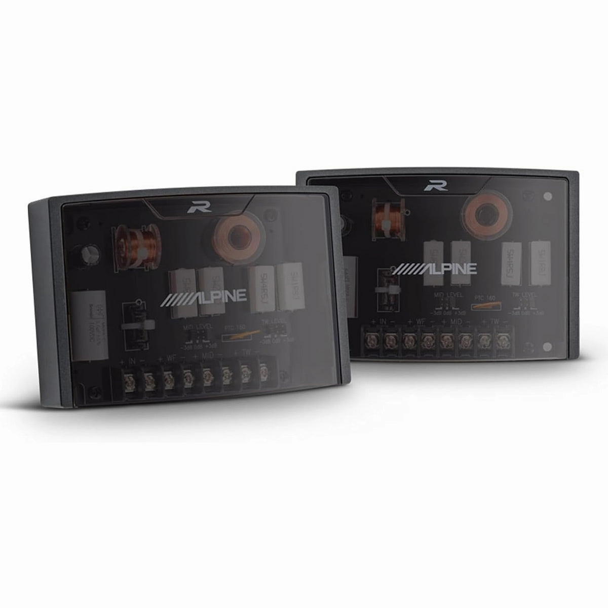 Alpine R2-S653 R-Series Pro 3-Way Component Speaker Set