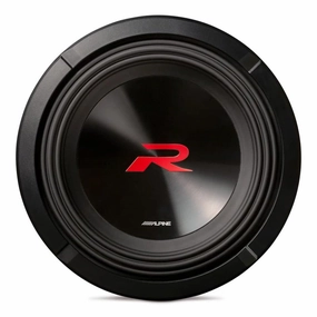 Alpine R2-W10D4 R-Series 10" 4-Ohm Subwoofer - Each Closed Back Headphones,Noise-isolating Headphones,Sealed Cans