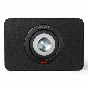 Alpine RS-SB10 Halo R-Series 10" Loaded Shallow Subwoofer Enclosure Closed Back Headphones,Noise-isolating Headphones,Sealed Cans