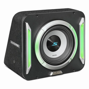 Alpine S2-SB8 Preloaded Sub Wedge Enclosure Closed Back Headphones,Noise-isolating Headphones,Sealed Cans