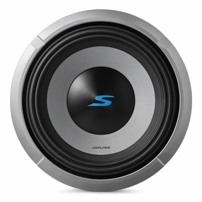 Alpine S2-W10D4 S-Series 10" 4-Ohm Subwoofer - Each Closed Back Headphones,Noise-isolating Headphones,Sealed Cans