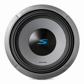 Alpine S2-W12D4 S-Series 12" 2-Ohm Subwoofer - Each Closed Back Headphones,Noise-isolating Headphones,Sealed Cans