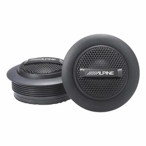 Alpine S-S10TW S-Series 1" Silk Dome Tweeters - Pair