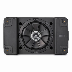 Alpine SS-SB12 S-Series 12" Shallow Downward-Firing Subwoofer Closed Back Headphones,Noise-isolating Headphones,Sealed Cans