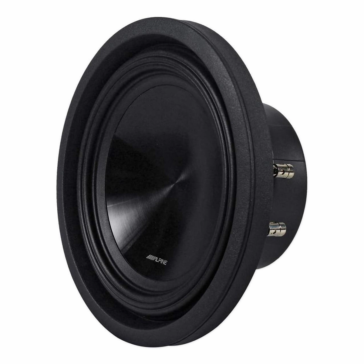 Alpine SWT-10S2 10" 2-Ohm Subwoofer Closed Back Headphones,Noise-isolating Headphones,Sealed Cans