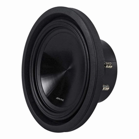 Alpine SWT-10S4 10" 4-Ohm Subwoofer Closed Back Headphones,Noise-isolating Headphones,Sealed Cans