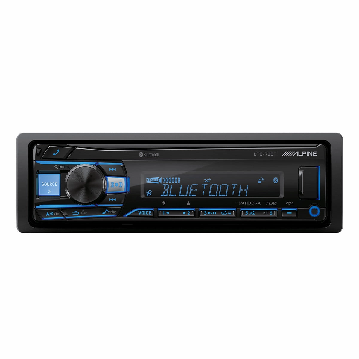Alpine UTE-73BT Adavanced Bluetooth Digital Media Receiver Car audio,Automotive Audio,Car Stereo