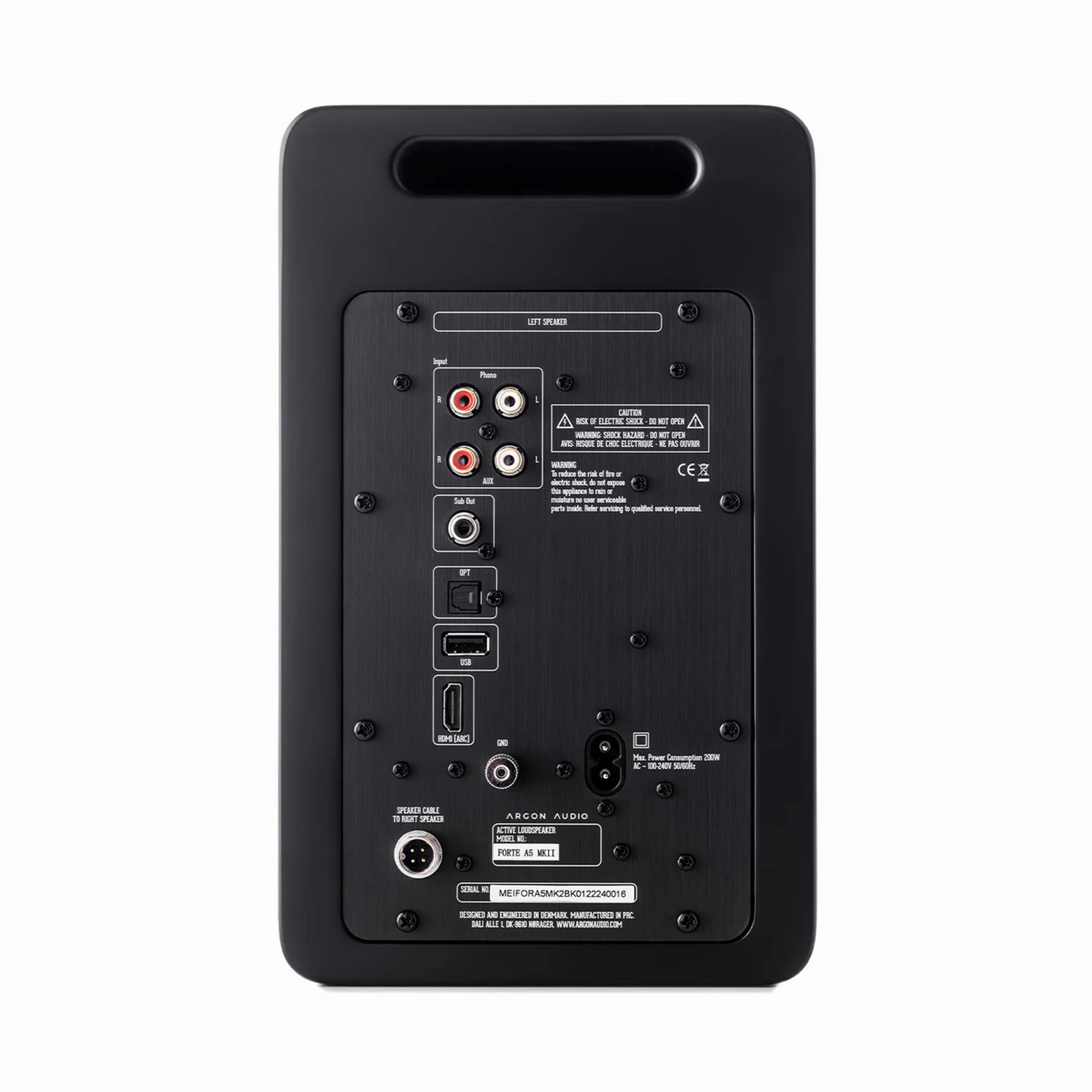 Argon FORTE A5 MK2 Active Bookshelf Speakers