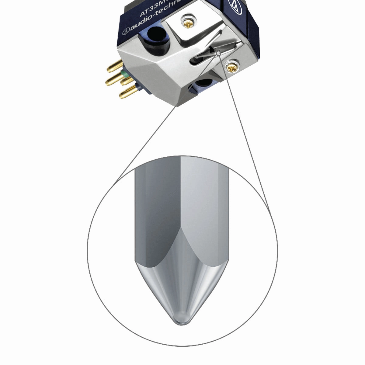 Audio-Technica AT-33MONO Dual Moving Coil Cartridge