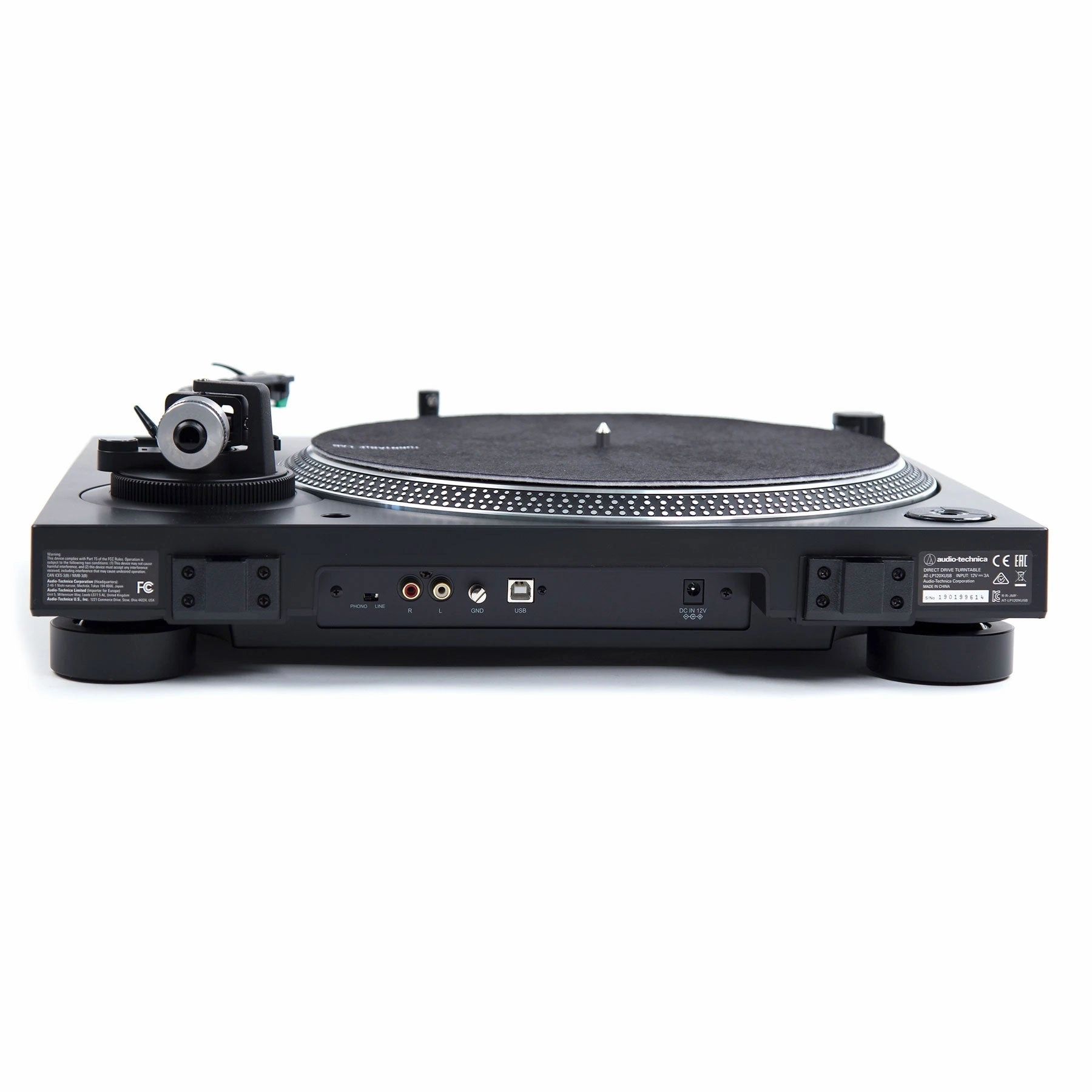 Audio-Technica: AT-LP120XBT-USB-BK Direct Drive Turntable w/ Bluetooth