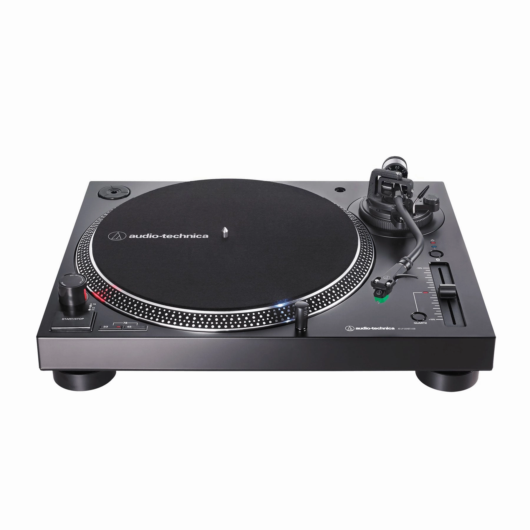 Audio-Technica: AT-LP120XBT-USB-BK Direct Drive Turntable w/ Bluetooth Record player,Vinyl Player,Analog Turntable