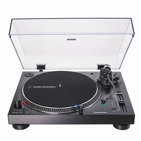 Audio-Technica AT-LP120XUSB-BK Direct-Drive 3-Speed Turntable with USB Output (Black)