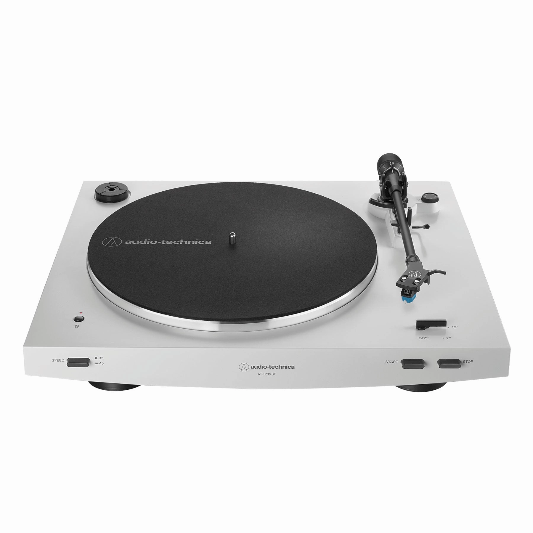 Audio-Technica: AT-LP3XBT-WH Automatic Bluetooth Turntable - White Record player,Vinyl Player,Analog Turntable