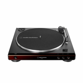 Audio-Technica: AT-LP60X-BW Automatic Turntable - Brown / Black Record player,Vinyl Player,Analog Turntable