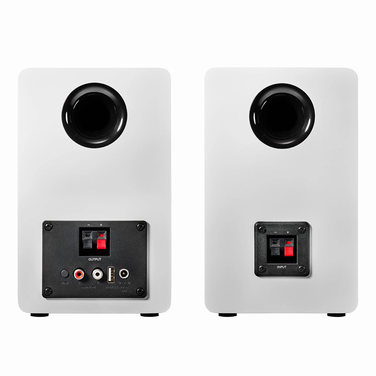 Audio-Technica AT-SP3X Powered Bookshelf Speakers - Pair (White)