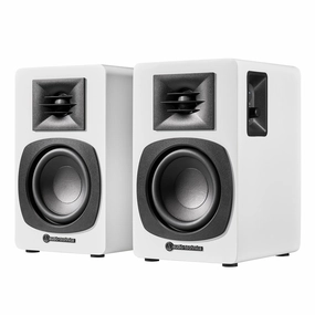 Audio-Technica AT-SP3X Powered Bookshelf Speakers - Pair (White)