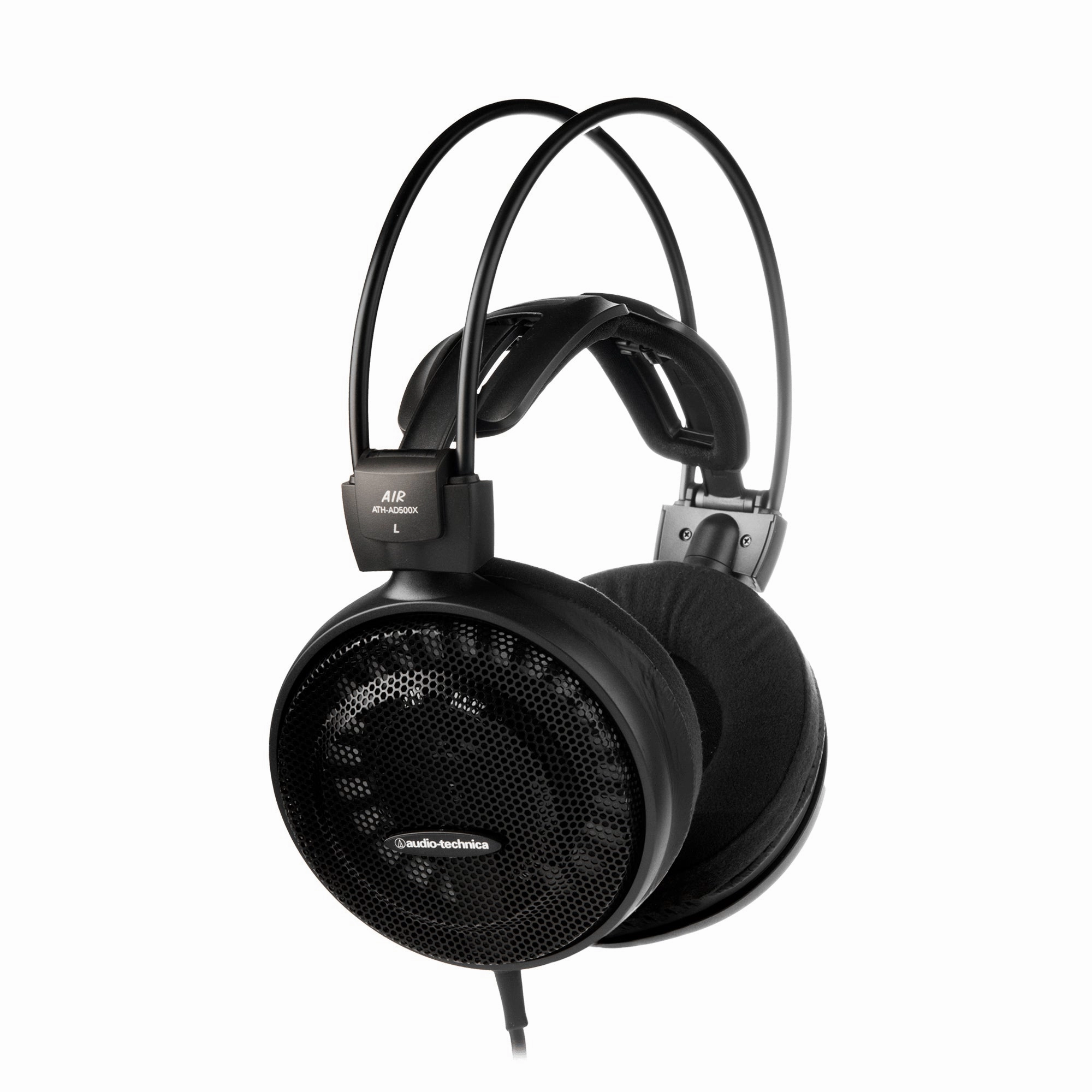 Audio-Technica ATH-AD500X Open-Back Headphones Over Ear Headphones,Circumaural Cans,Full-size Headphones