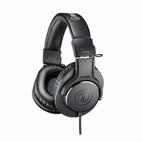 Audio-Technica ATH-M20x Entry Level Monitoring Headphones Closed Back Headphones,Noise-isolating Headphones,Sealed Cans