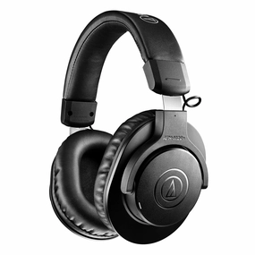 Audio-Technica ATH-M20xBT Wireless Over-Ear Headphones (Black) Wired,Wired Audio,Cabled Equipment
