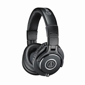 Audio-Technica ATH-M40X Professional Headphones Over Ear Headphones,Circumaural Cans,Full-size Headphones