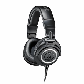 Audio-Technica ATH-M50x Professional Over-Ear Headphones Over Ear Headphones,Circumaural Cans,Full-size Headphones