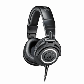 Audio-Technica ATH-M50x Professional Over-Ear Headphones Closed Back Headphones,Noise-isolating Headphones,Sealed Cans