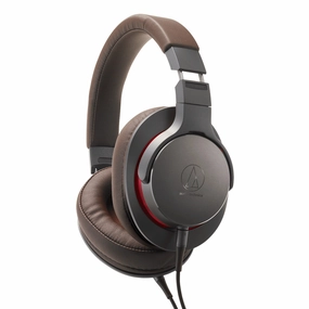 Audio-Technica ATH-MSR7b Over-Ear High-Resolution Headphones (Gun Metal) Wired,Wired Audio,Cabled Equipment