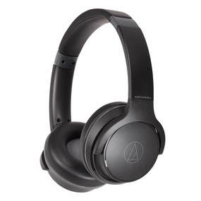 Audio-Technica ATH-S220BT Wireless On-Ear Headphones (Black) On ear,On-ear Headphones,Ear-pad Audio