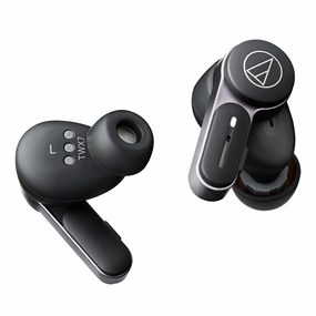 Audio-Technica ATH-TWX7 Truly Wireless Earbuds (Black) Noise cancelling,ANC Headphones,Silence Technology