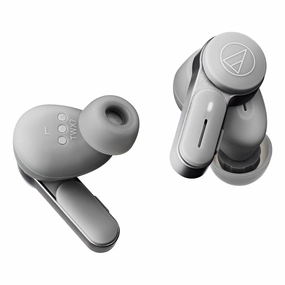 Audio-Technica ATH-TWX7 Truly Wireless Earbuds (Gray) Earbuds & In ear Headphones,In-ear Monitors,IEMs