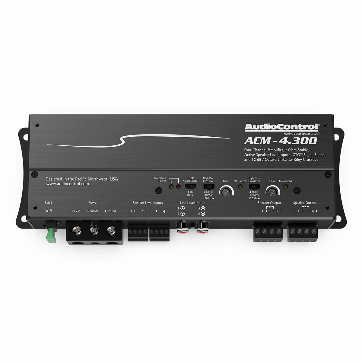 AudioControl ACM-4.300 4-Channel Micro Amplifier