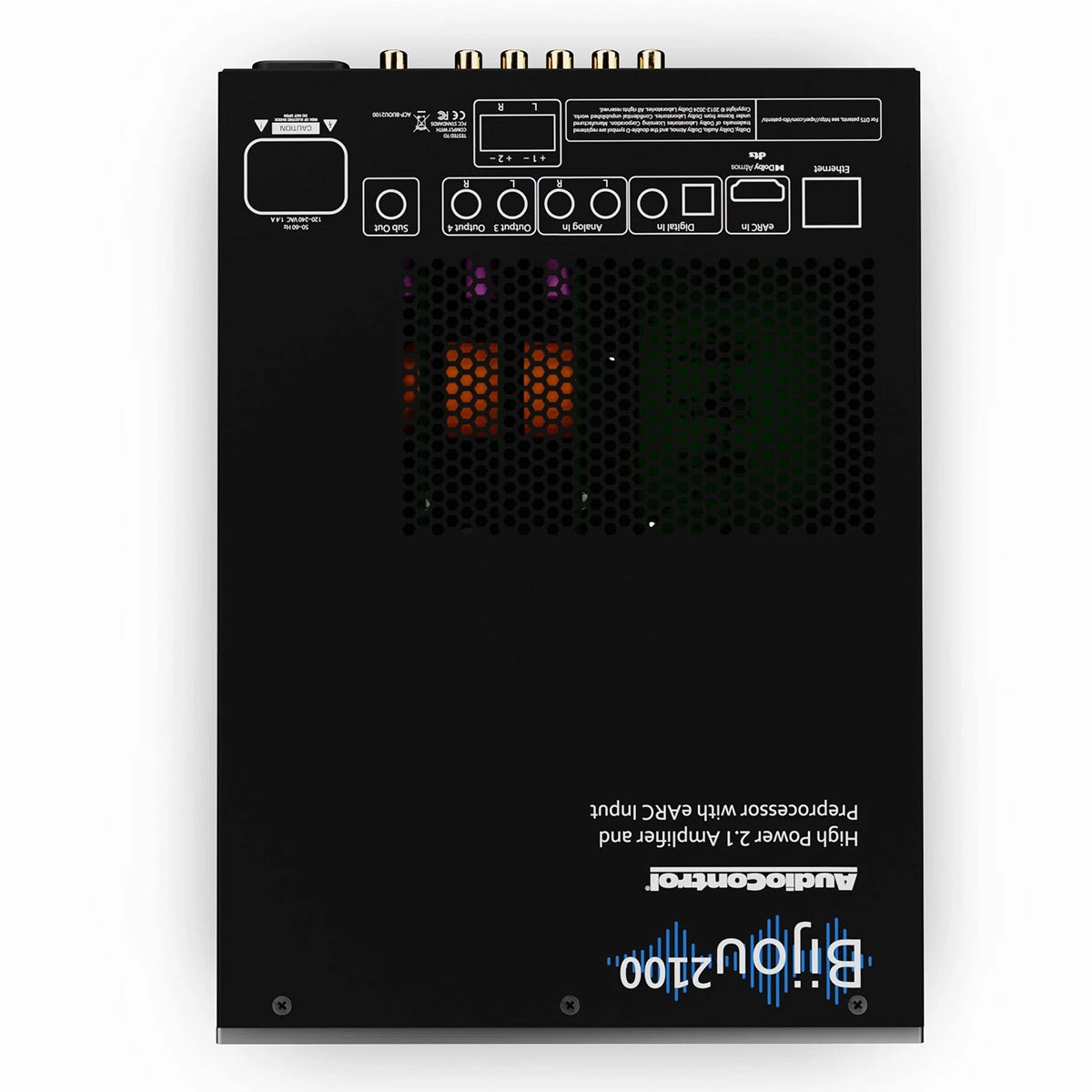 AudioControl Bijou 2100 Compact 2.1 Channel High-Power Integrated Amplifier