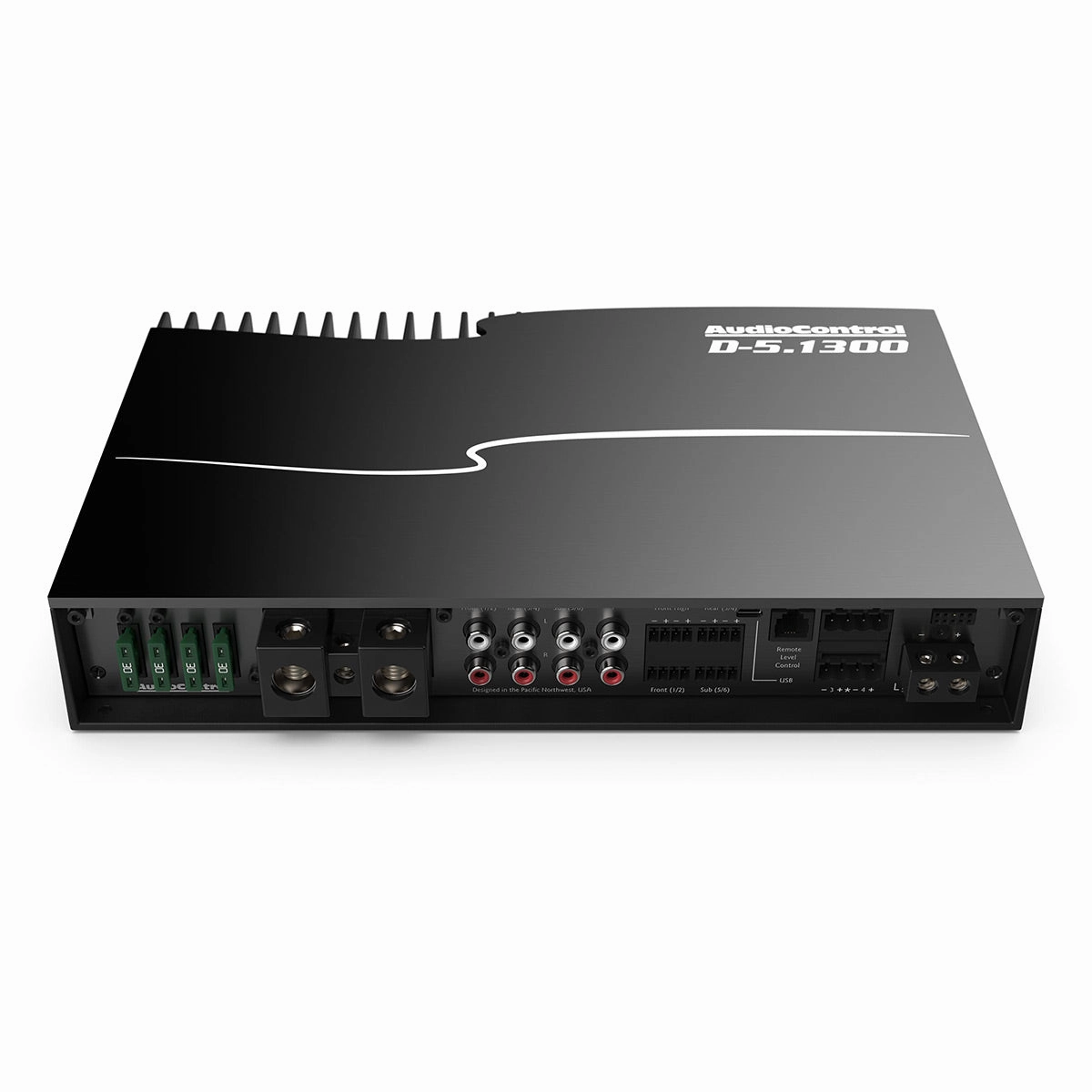 AudioControl D-5.1300 High-Power 5-Channel DSP Matrix Amplifer with Accubass Car amplifiers & processors,Car Audio Amps,Vehicle Sound Systems