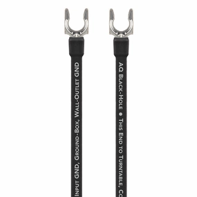 AudioQuest Black Hole GroundGoody RF-Dissipating Ground Wire (4.91 ft.)