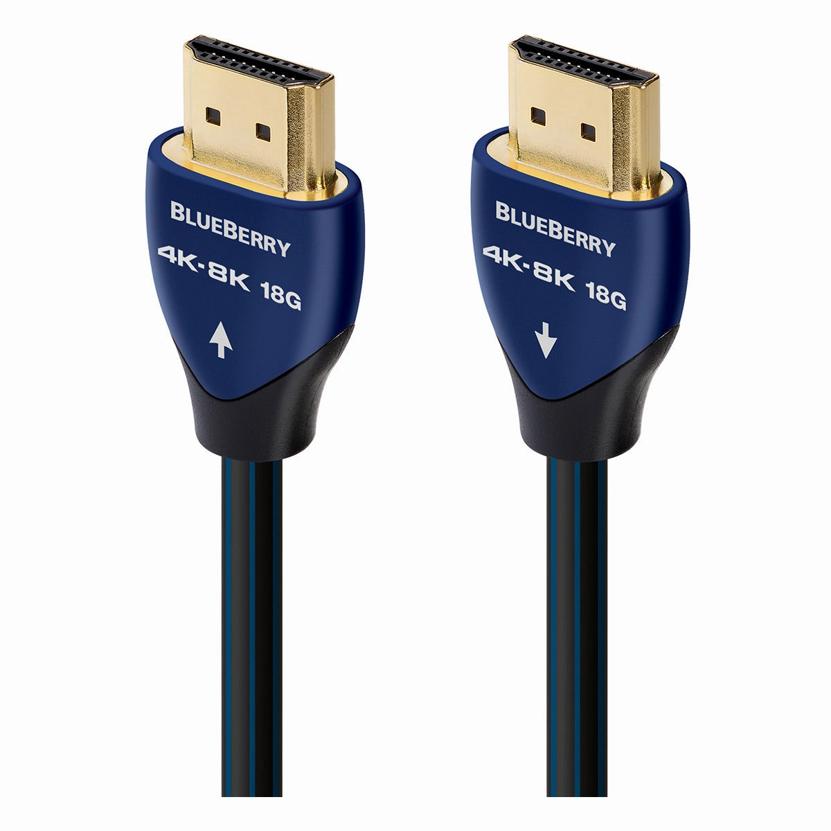 AudioQuest BlueBerry 4K-8K 18Gbps HDMI Cable - 9.84 ft. (3m) hi-fi power strip,hi-fi surge protector,hi-fi coaxial input
